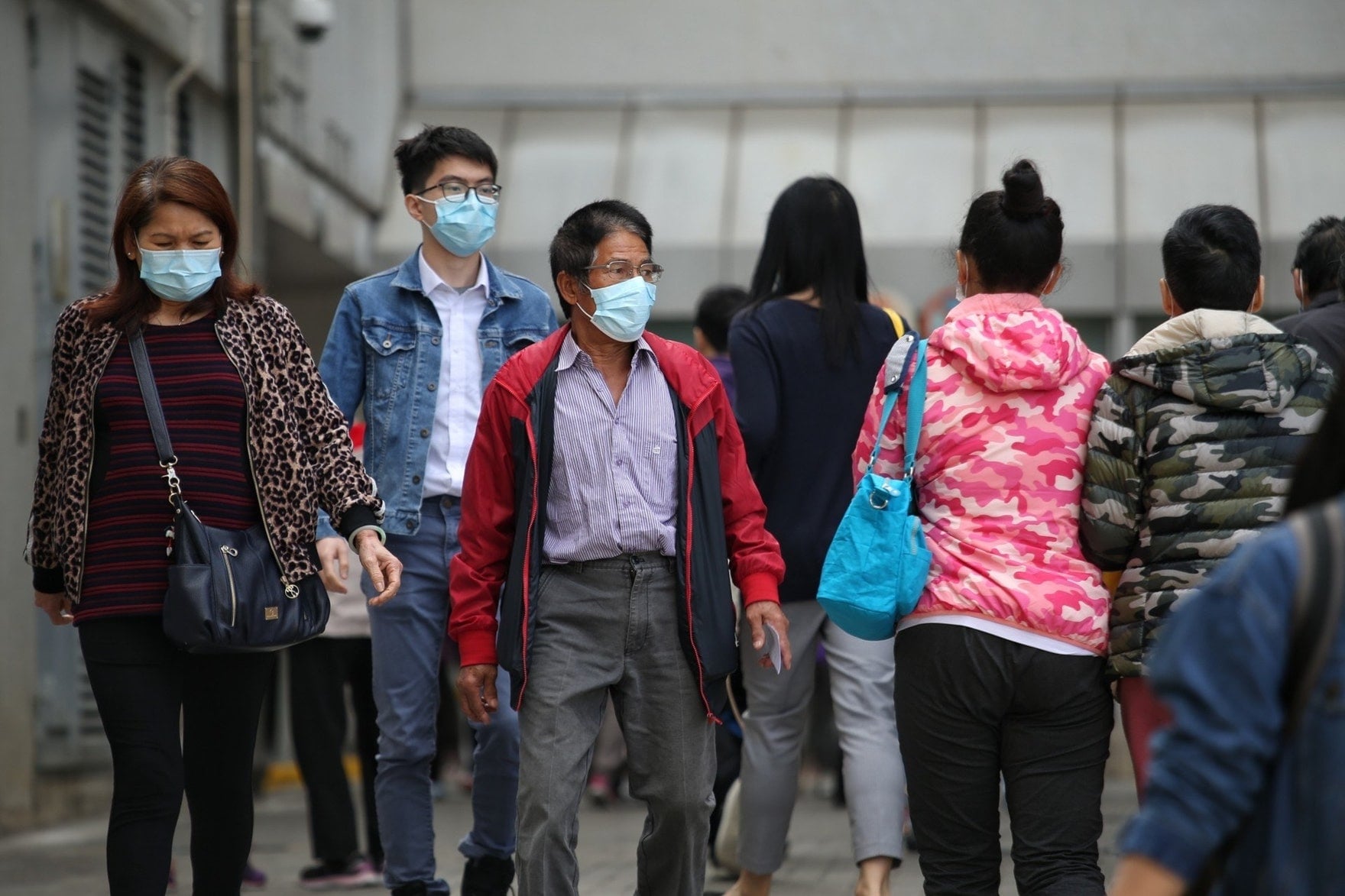 武漢肺炎疫情不斷擴散。（梁鵬威攝）